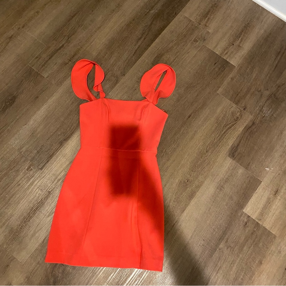French Connection Red Sheath Cocktail Dress
